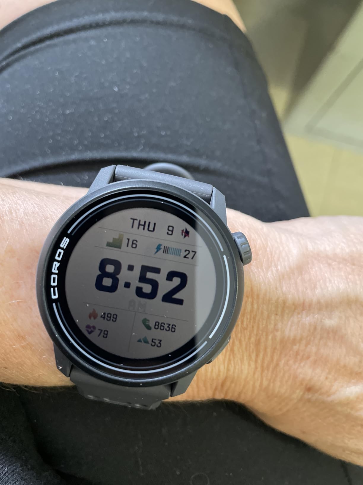 COROS PACE 3 GPS Sport Watch, Lightweight Running Watch - Black Silicone | 17-Day Battery Life, Accurate GPS, Heart Rate Monitor, Navigation, Sleep Tracking customer photo 2