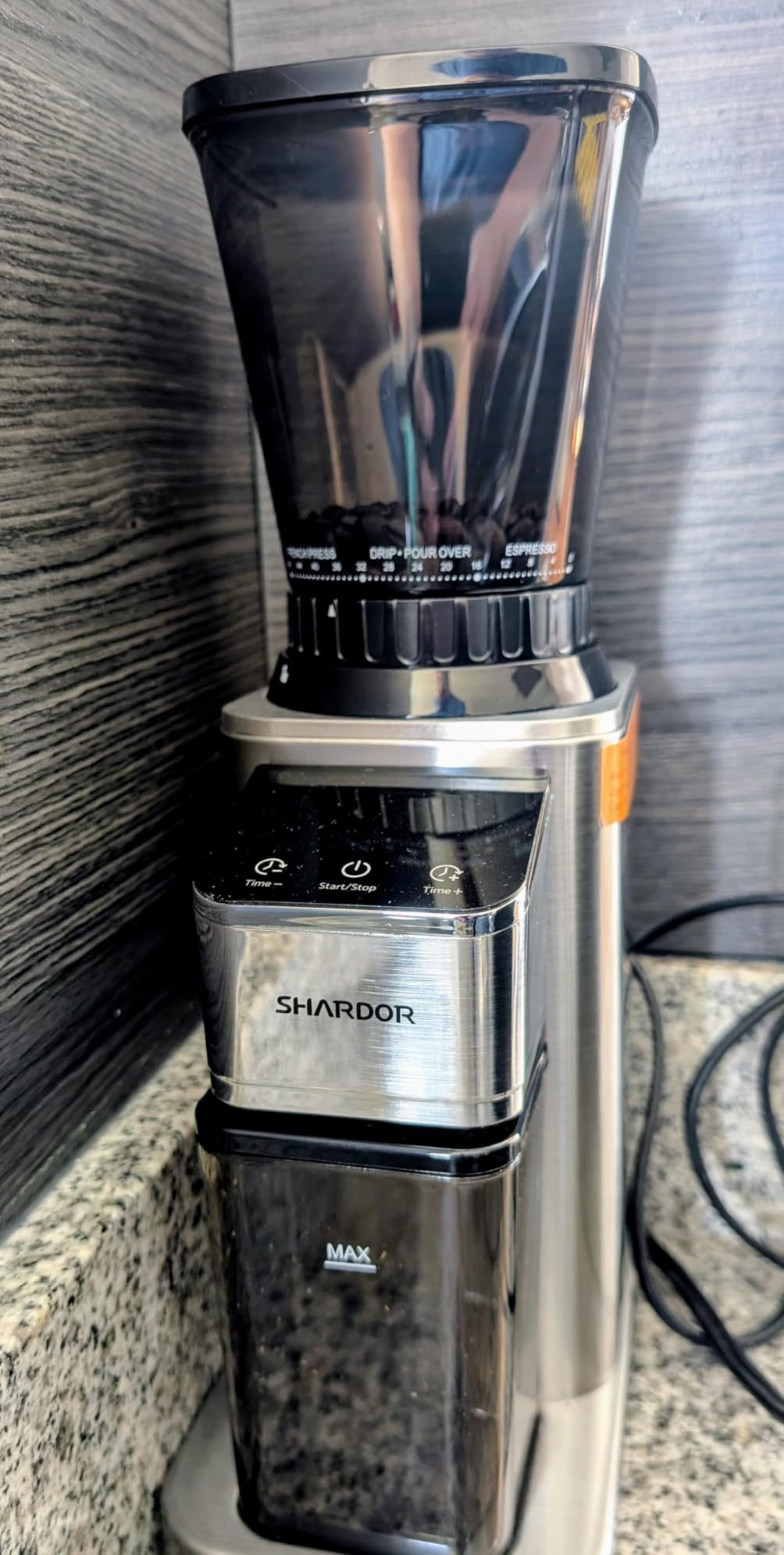 SHARDOR Professional Conical Burr Coffee Grinder customer photo 1
