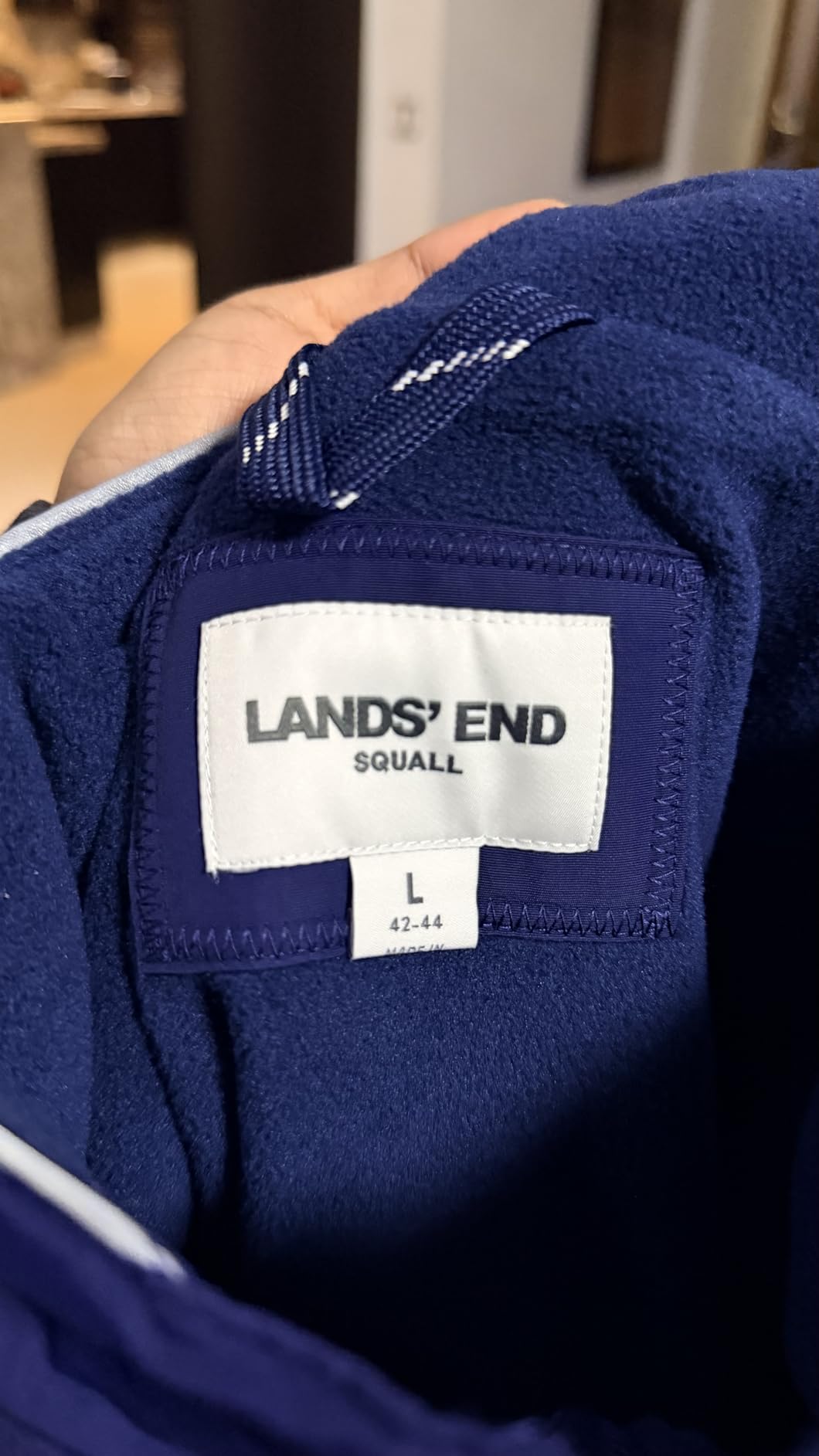 Lands' End Men's Classic Squall Waterproof Insulated Jacket customer photo 2