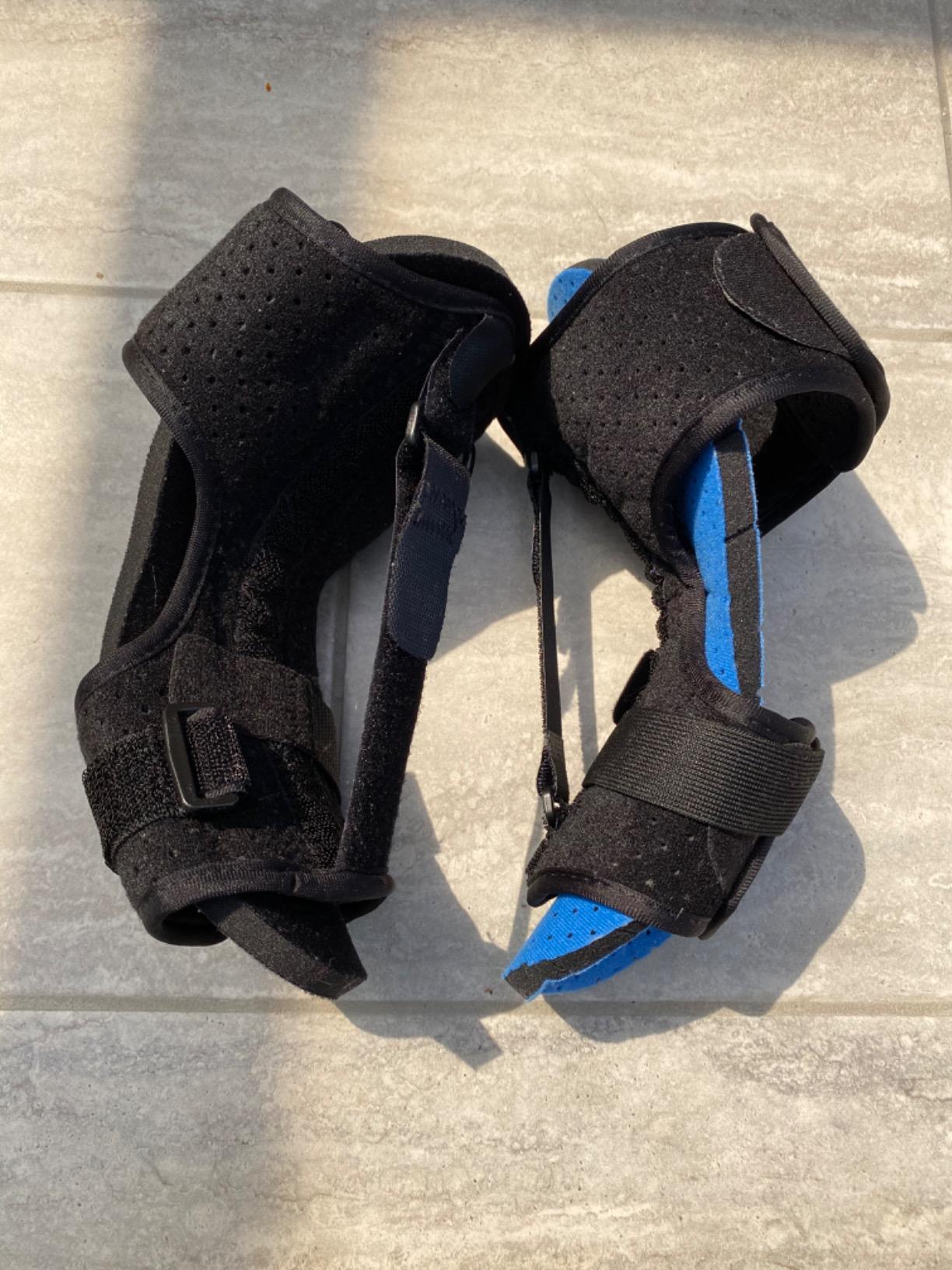 2 Pack Plantar Fasciitis Night Splint Drop Foot Orthotic Brace, Adjustable Plantar Fasciitis Brace, Improved Dorsal Night Splint for Effective Relief from Plantar Fasciitis customer photo 2