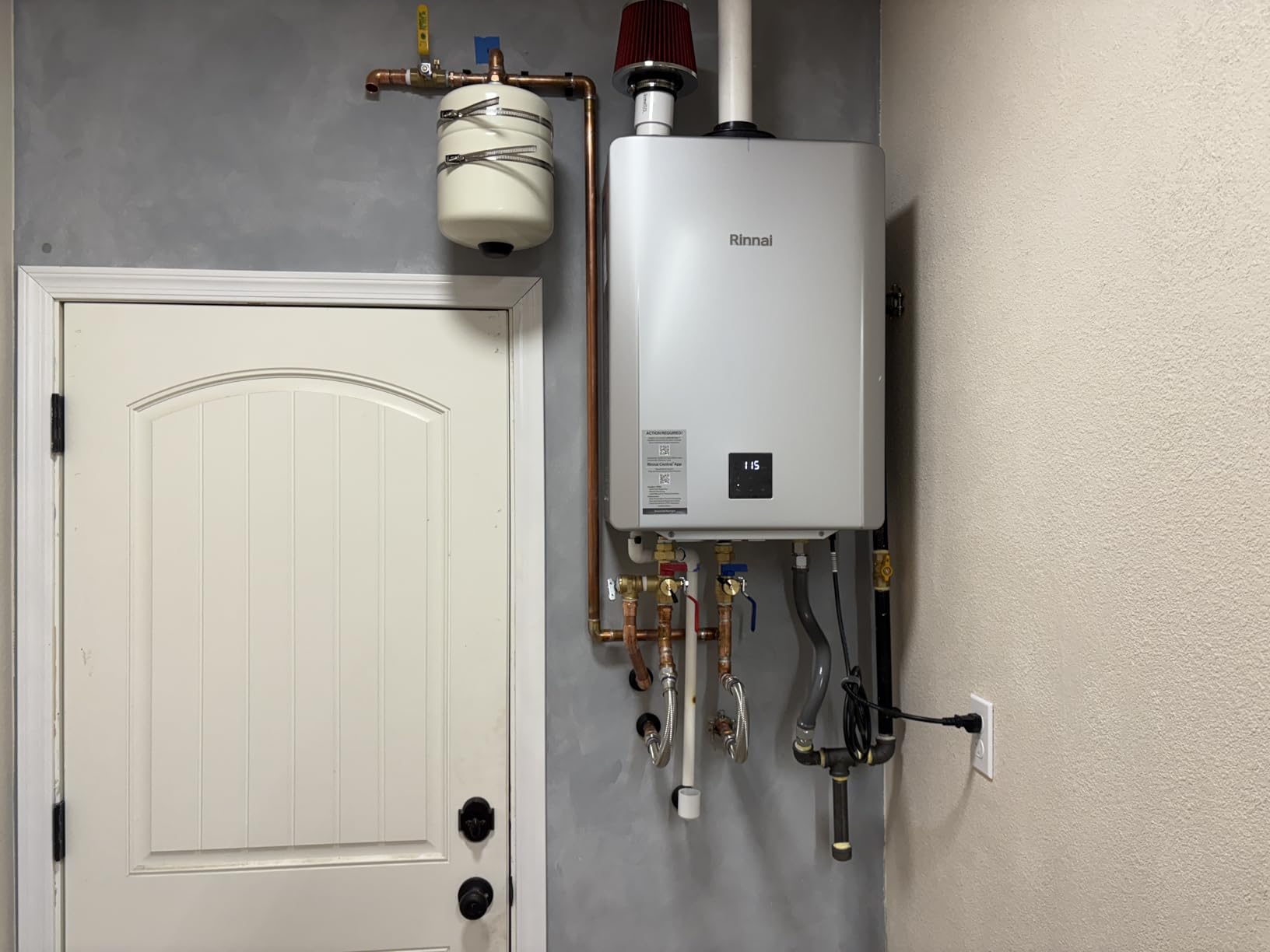 Rinnai RX130iN Condensing Smart Sense Tankless Water Heater | 7.1 GPM, 130k BTU, Natural Gas or Propane, Indoor/Outdoor customer photo 1
