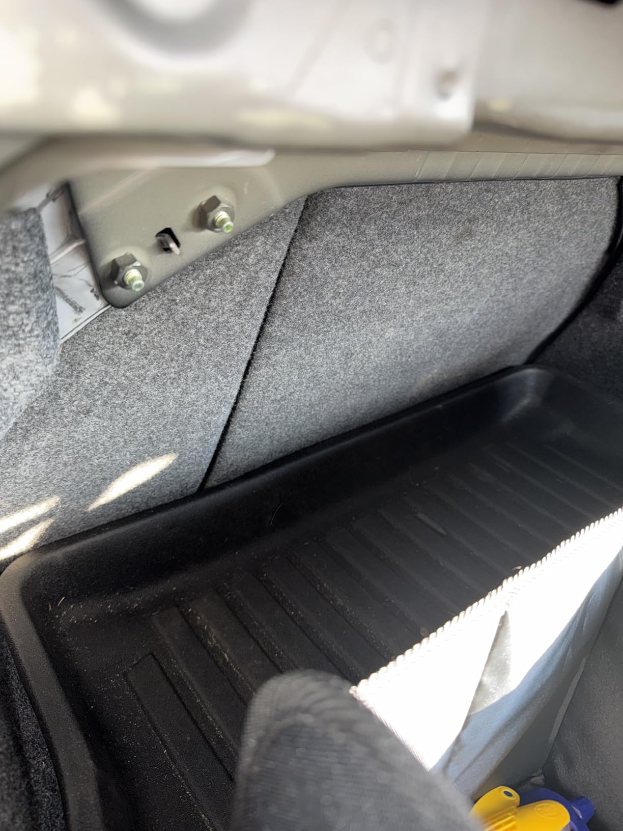 K KNODEL Car Trunk Organizer, Foldable Organizer for Car, Automotive Consoles & Organizers, Storage with Reinforced Handles (Small, Black) customer photo 1