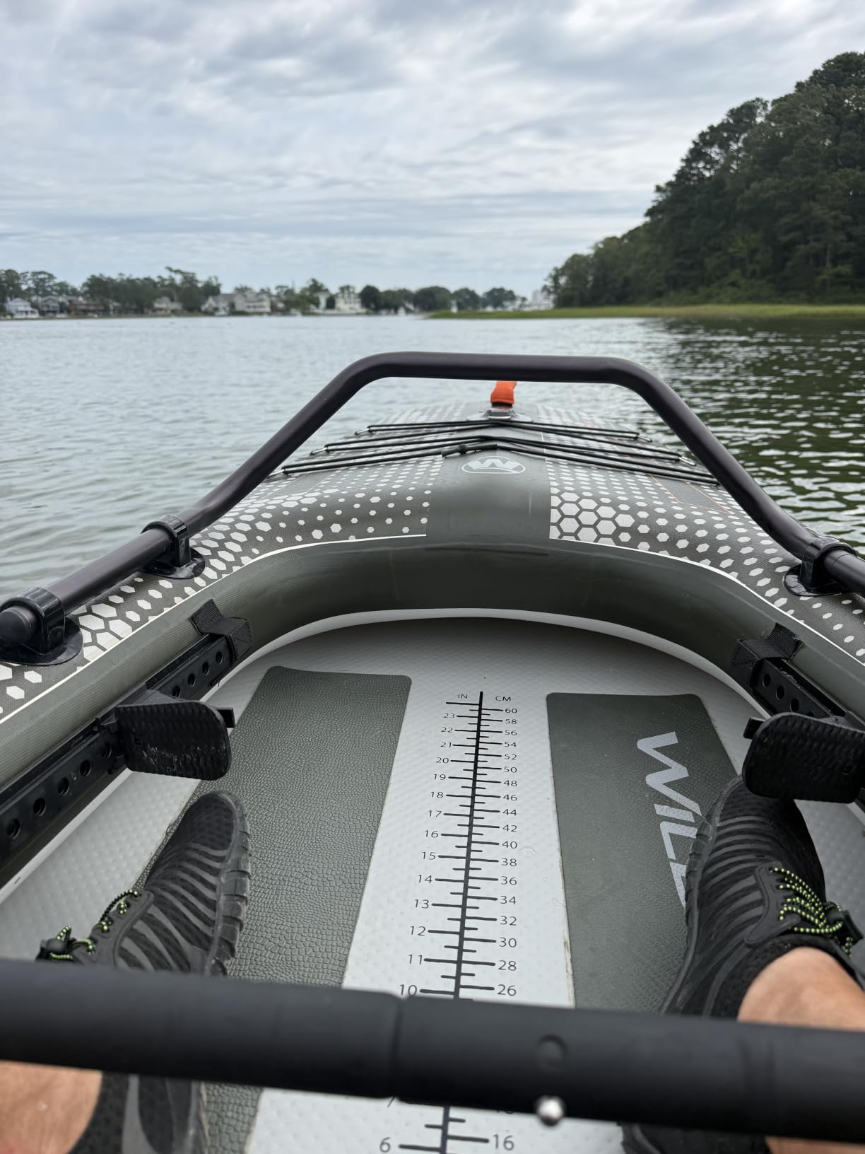 Wilderness Systems iATAK 110 - Sit on Top Fishing Kayak - Inflatable Drop-Stitch Kayak - 11 ft - Digital Camo customer photo 1