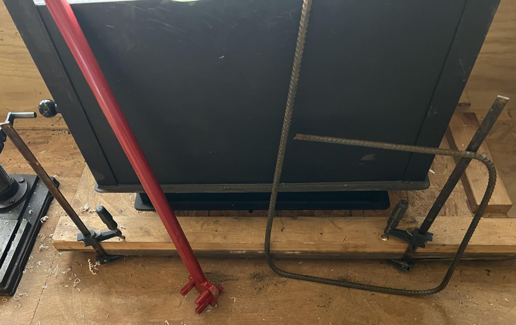 Tondiamo Rebar Bender for 5/8 Inch Bars Manual Bending Machine Rebar Tools Bar Reverse Head for Flat Steel and Steel Rod customer photo 1