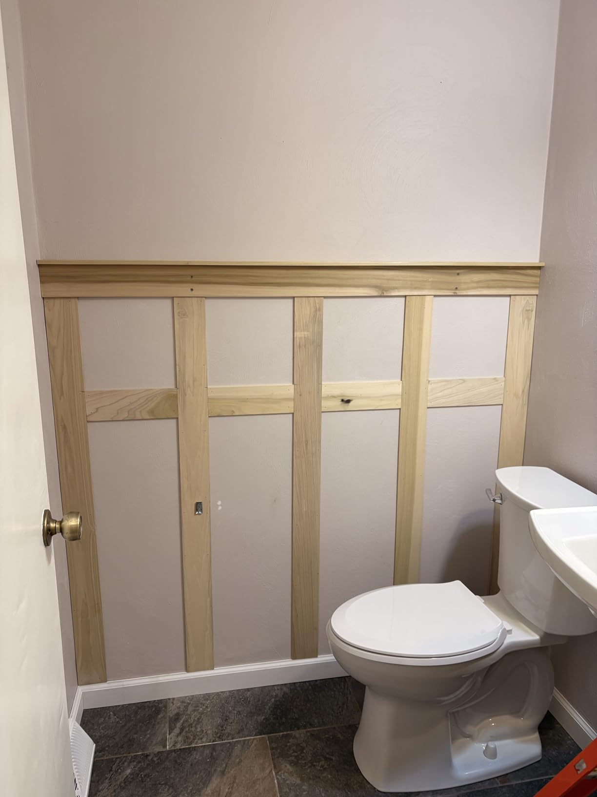 Real Wood Board and Batten Wainscoting Kit, Easy Installation, Real American Hardwood, The Millwork Outlet customer photo 2