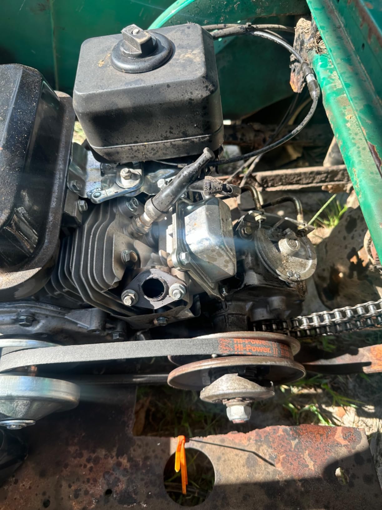 7.5 HP Go Kart Engine 212cc 4 Stroke Gas Engine Recoil/Electric Start Mini Engine Motor Horizontal Shaft with Single Cylinder System for Go Kart Compressors Trencher Lawn Mower customer photo 2