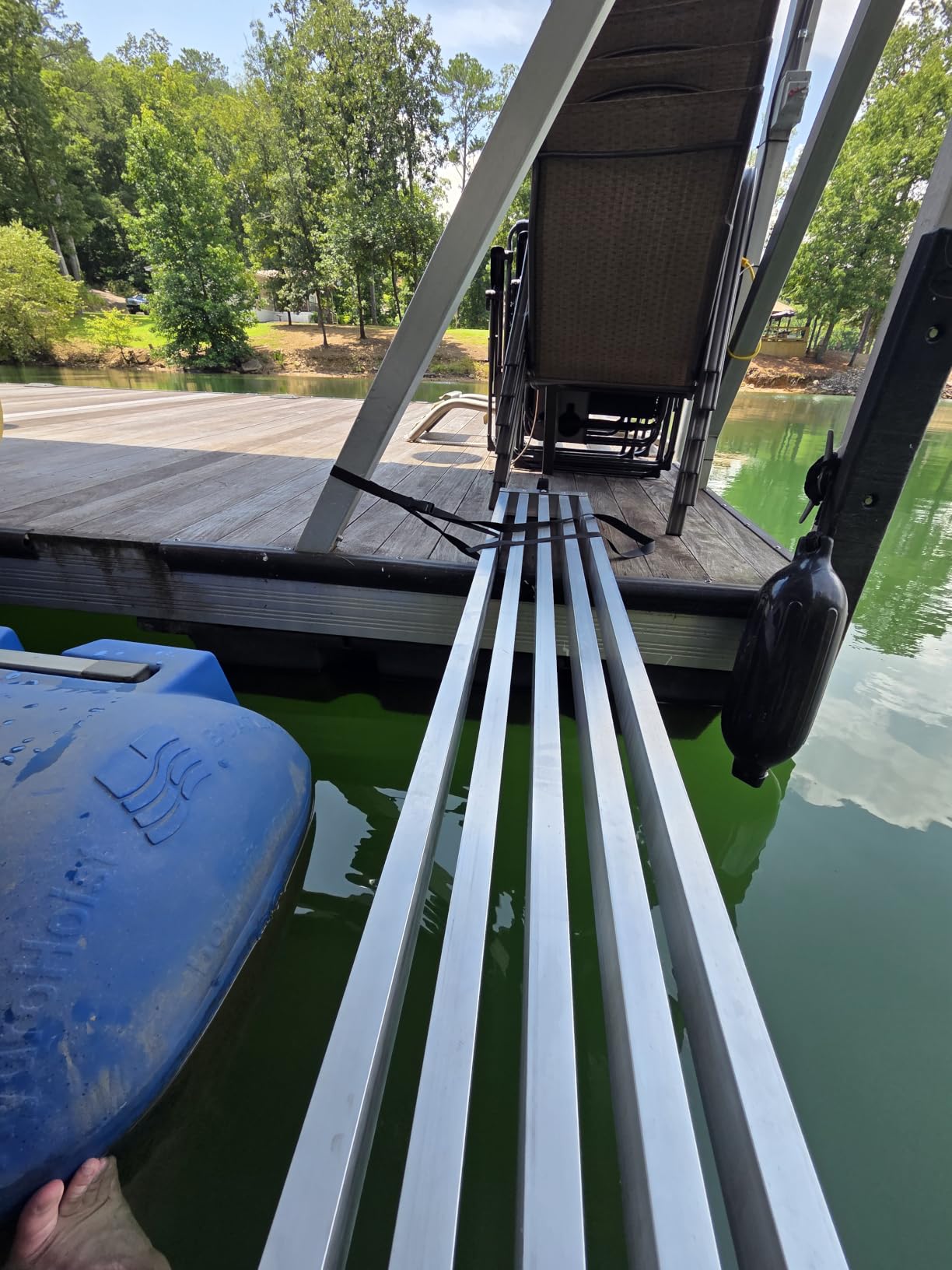 VEVOR Aluminum Telescoping Work Plank, 8-13FT, 500lbs Capacity, 12.5 inch Width, Scaffold Ladder Accessory customer photo 2