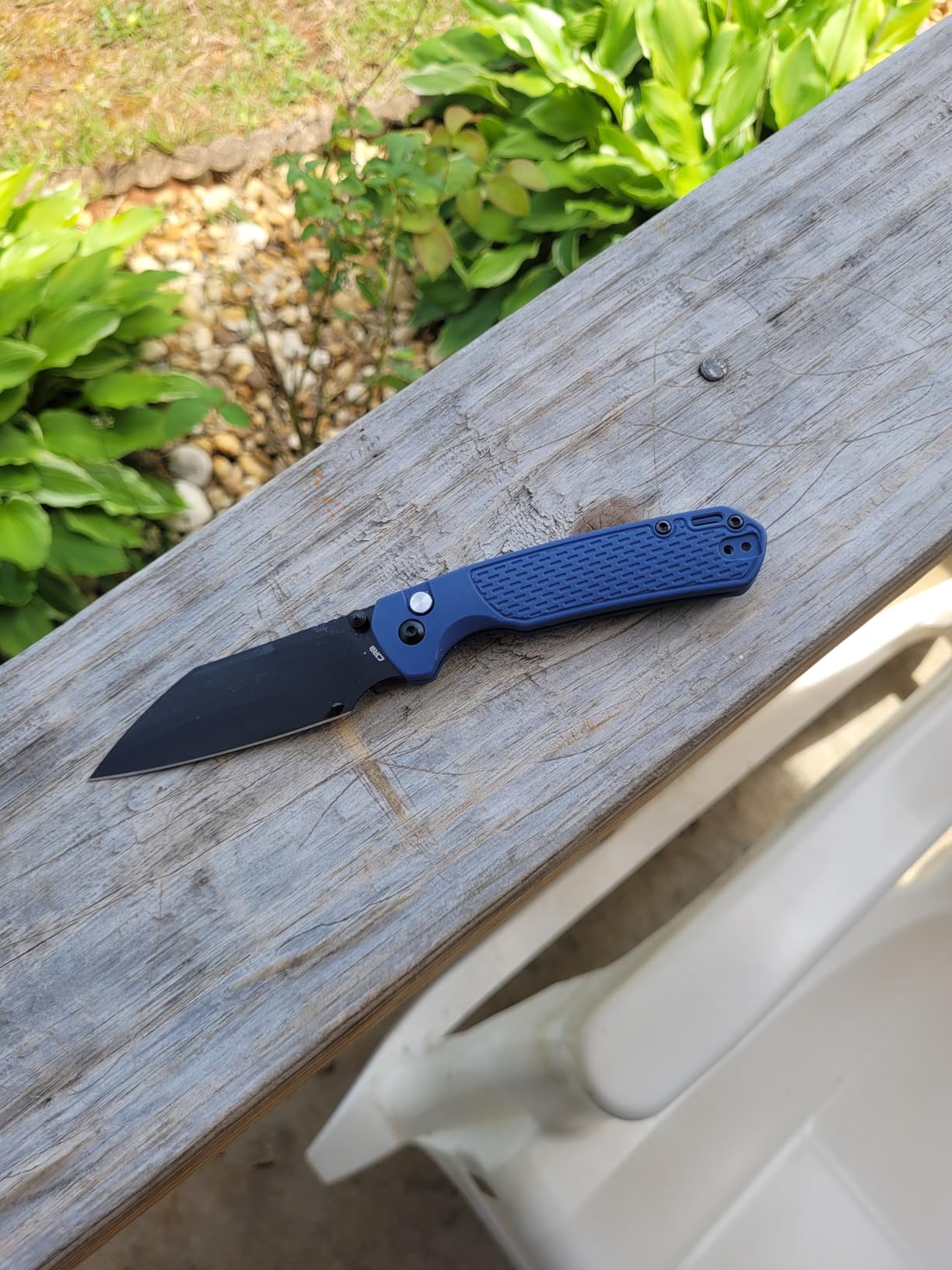 CJRB Pyrite-Light Folding Pocket Knife 3.34 AR-RPM9 Blade Blue customer photo 2