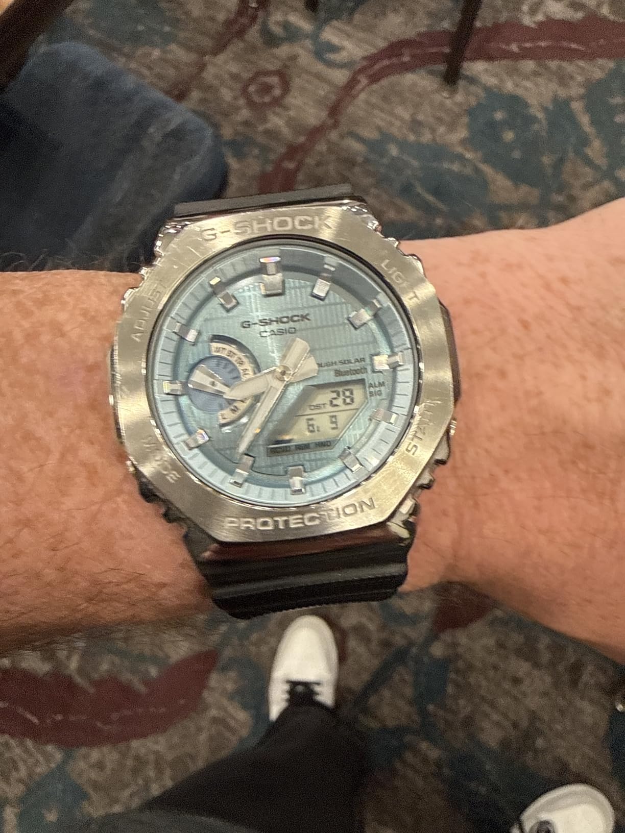 Casio G-Steel GBM2100A-1A Tough Solar Analog-Digital Watch customer photo 1