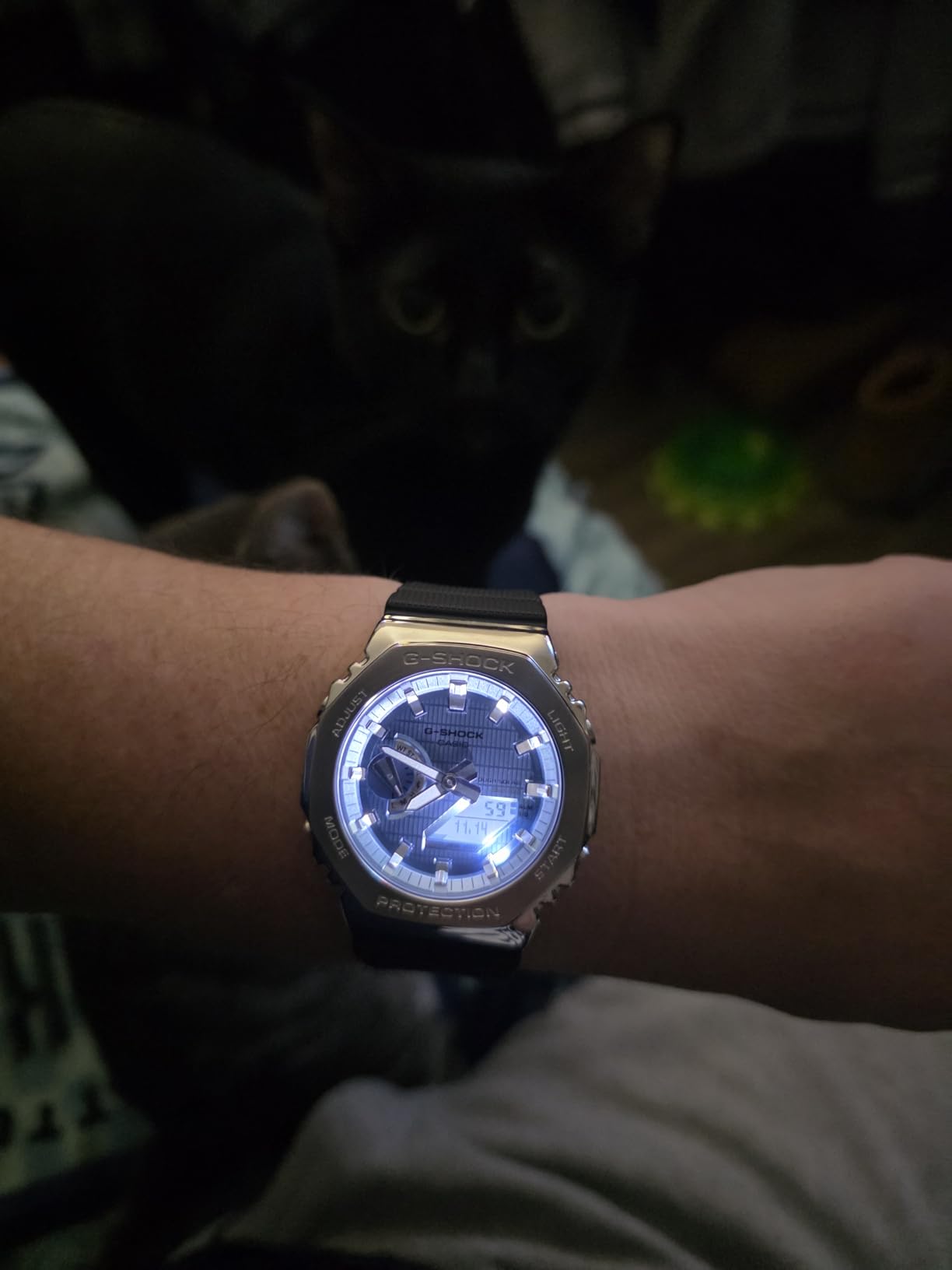Casio G-Steel GBM2100A-1A Tough Solar Analog-Digital Watch customer photo 2