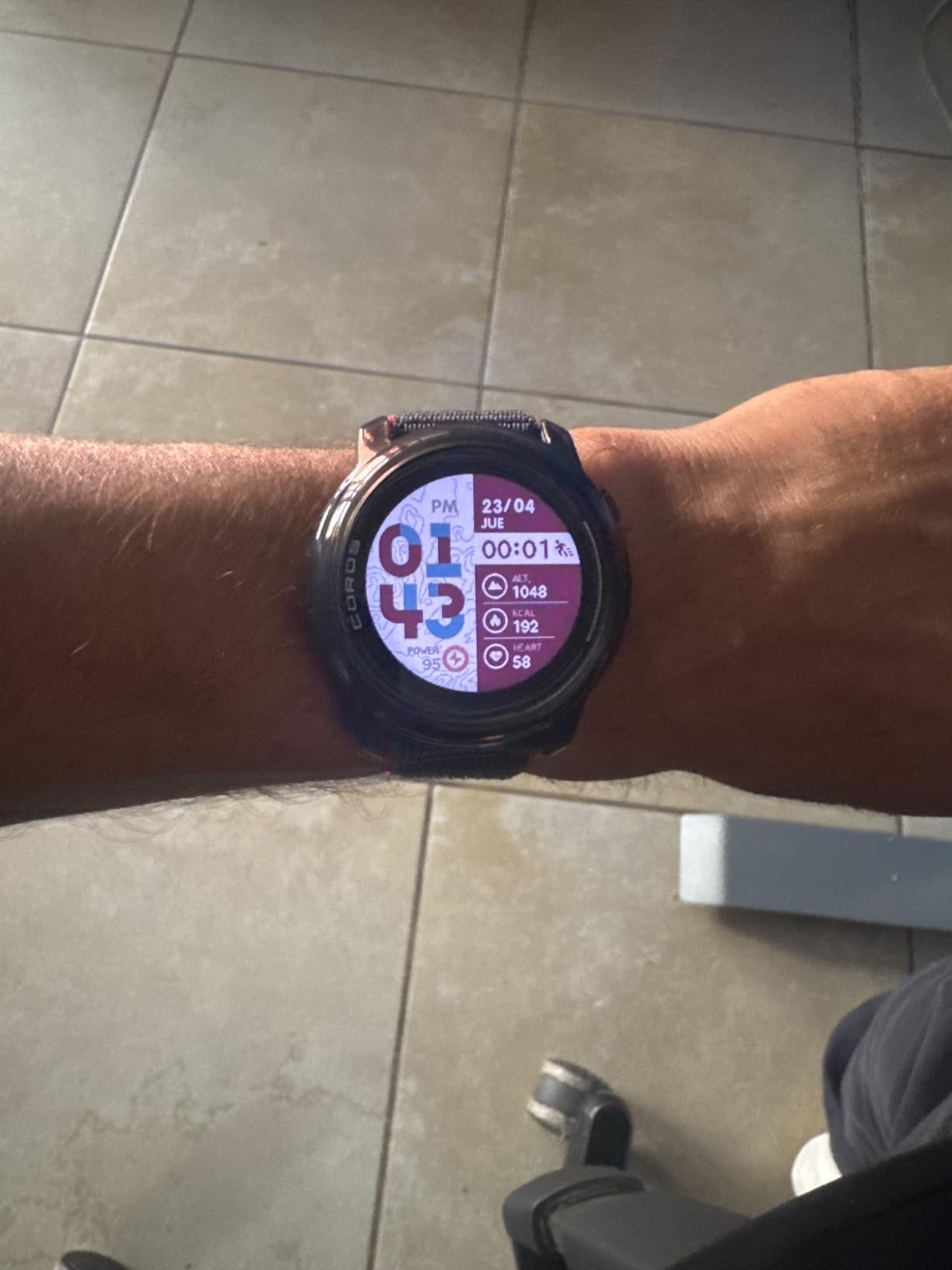COROS PACE 3 GPS Sport Watch, Lightweight Running Watch - Black Nylon | 17-Day Battery Life, Accurate GPS, Heart Rate Monitor, Navigation, Sleep Tracking customer photo 2