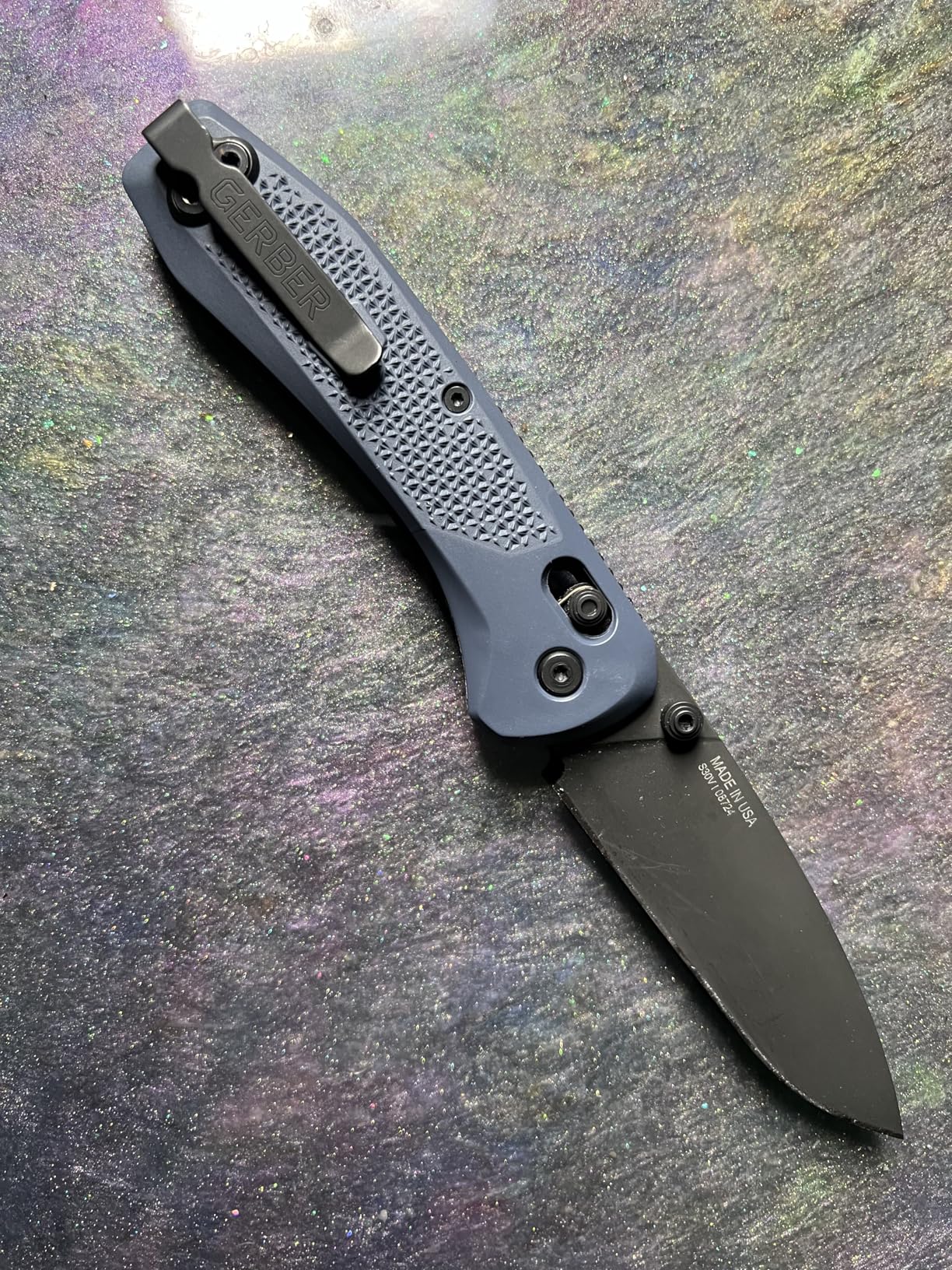 Gerber Gear Sedulo - Lightweight Folding Pocket Knife - Compact, Tactical EDC Gear for Camping & Outdoor - Ergonomic Utility Tool - Made in USA - Black customer photo 1