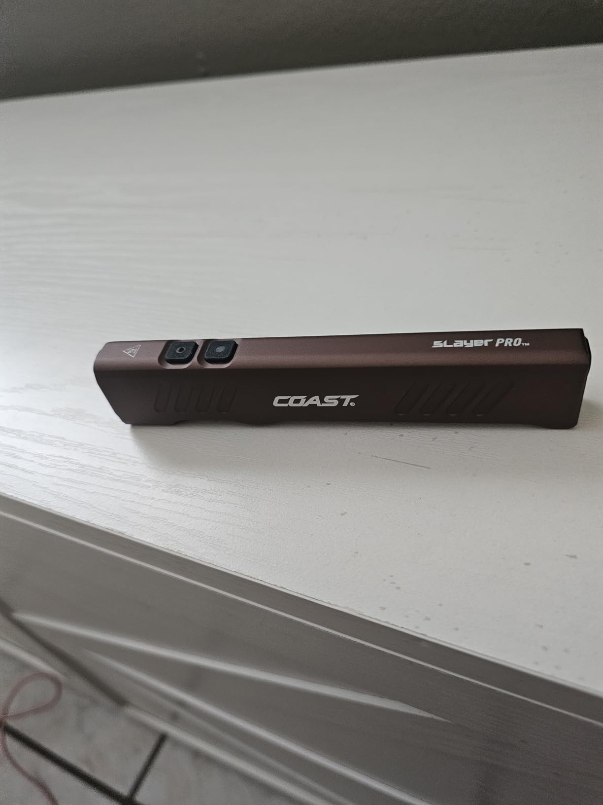COAST Slayer 1150 Lumen USB-C Rechargeable LED Flashlight with Spot/Flood, Memory Mode and Pocket Clip, Blue customer photo 1