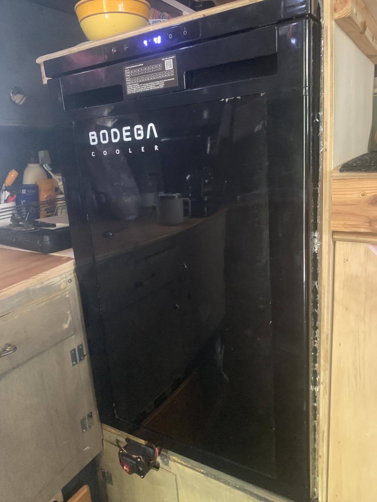 BODEGACOOLER 12-Volt Refrigerator, 83L(2.94cu.ft) RV Fridge with APP Control & Lock, Dual Zone Compressor Cooler (-4F ~ 46F), 12/24V DC Portable Freezer for Truck, RV, Camping, Boat, Black customer photo 2