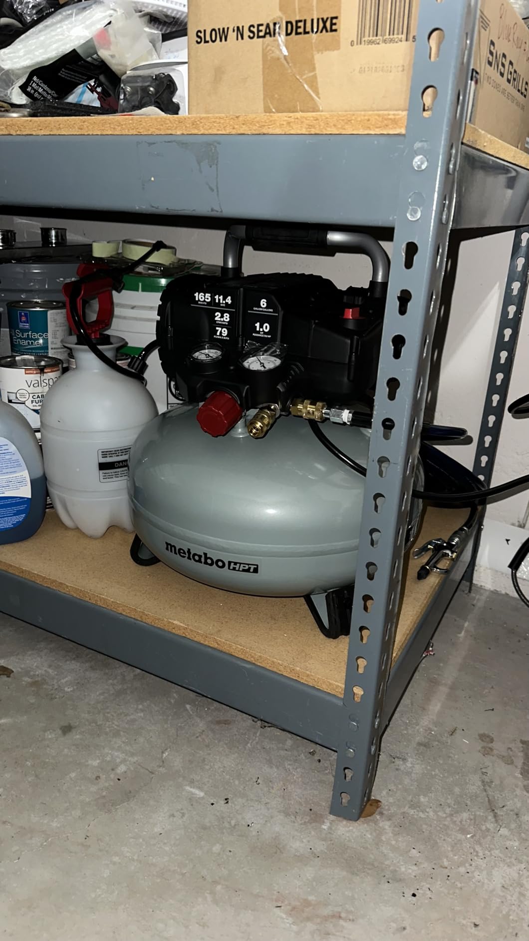 Metabo HPT Pancake Air Compressor, 6-Gallon 165 PSI (EC711S) customer photo 2