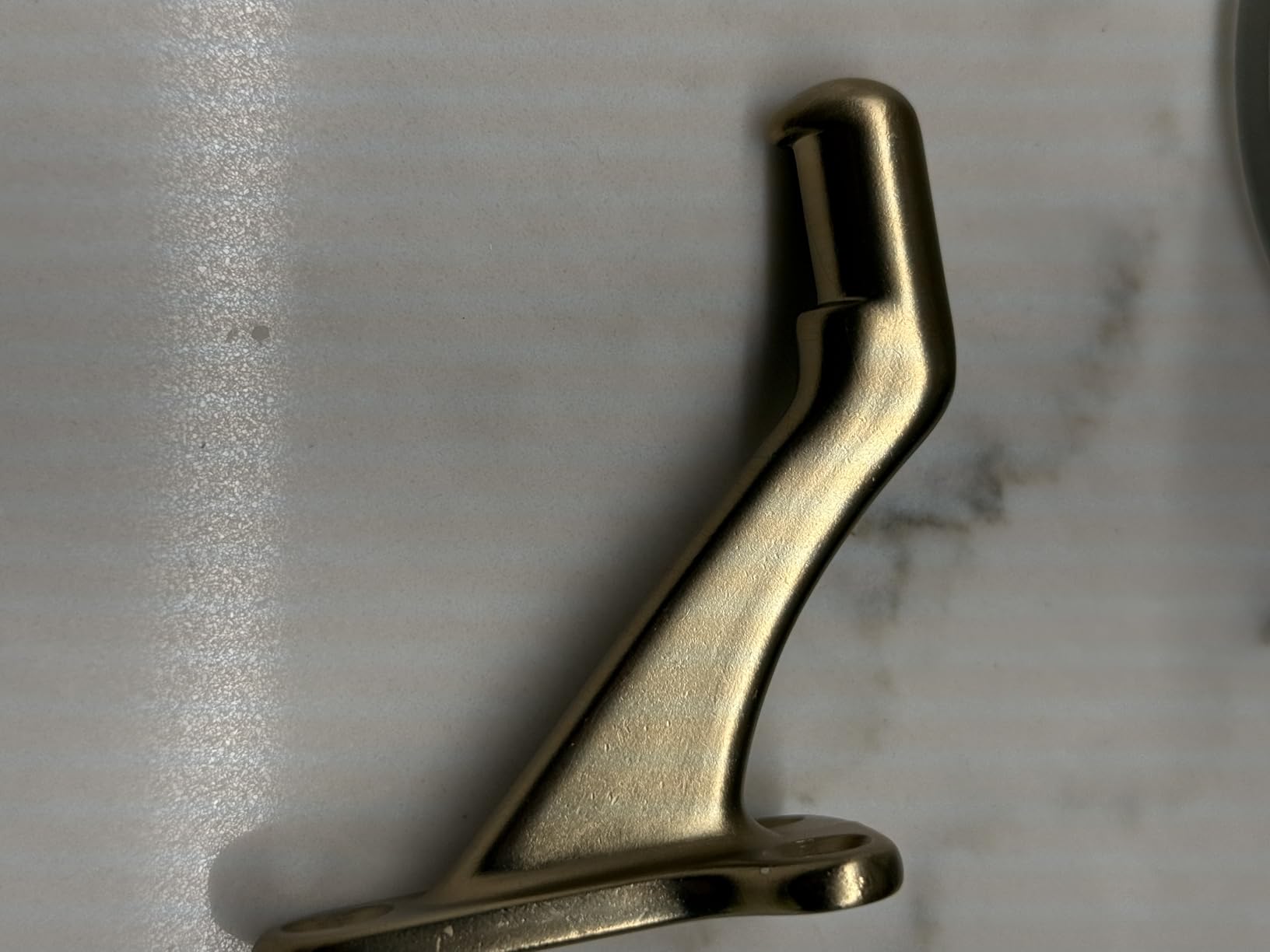5 Pack 3 Inch Hand Rail Bracket Brushed Satin Nickel Stair Brackets Heavy Duty Handrail Brackets for Stairways Handrail Staircase Bracket customer photo 2