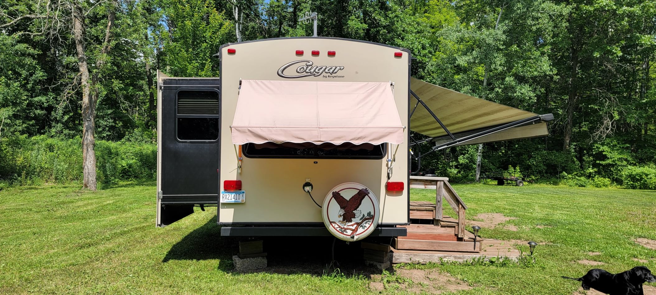 Yaheetech Manual Retractable Awning, 78