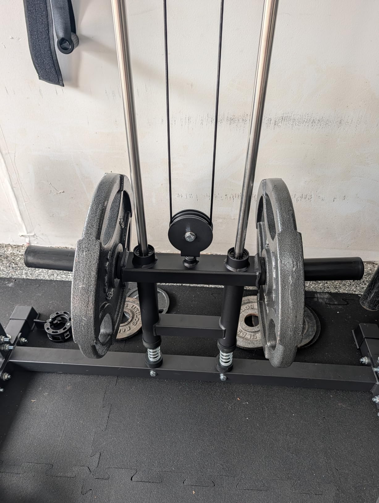 Eonfit E2 Power Rack Power Cage with Cable Machine for Home Gym Equipment | Strength Training Squat Rack With Pivot Arms Functional Trainer Pulley System Cable Crossover Lat Pull Down For Garage Gym customer photo 1