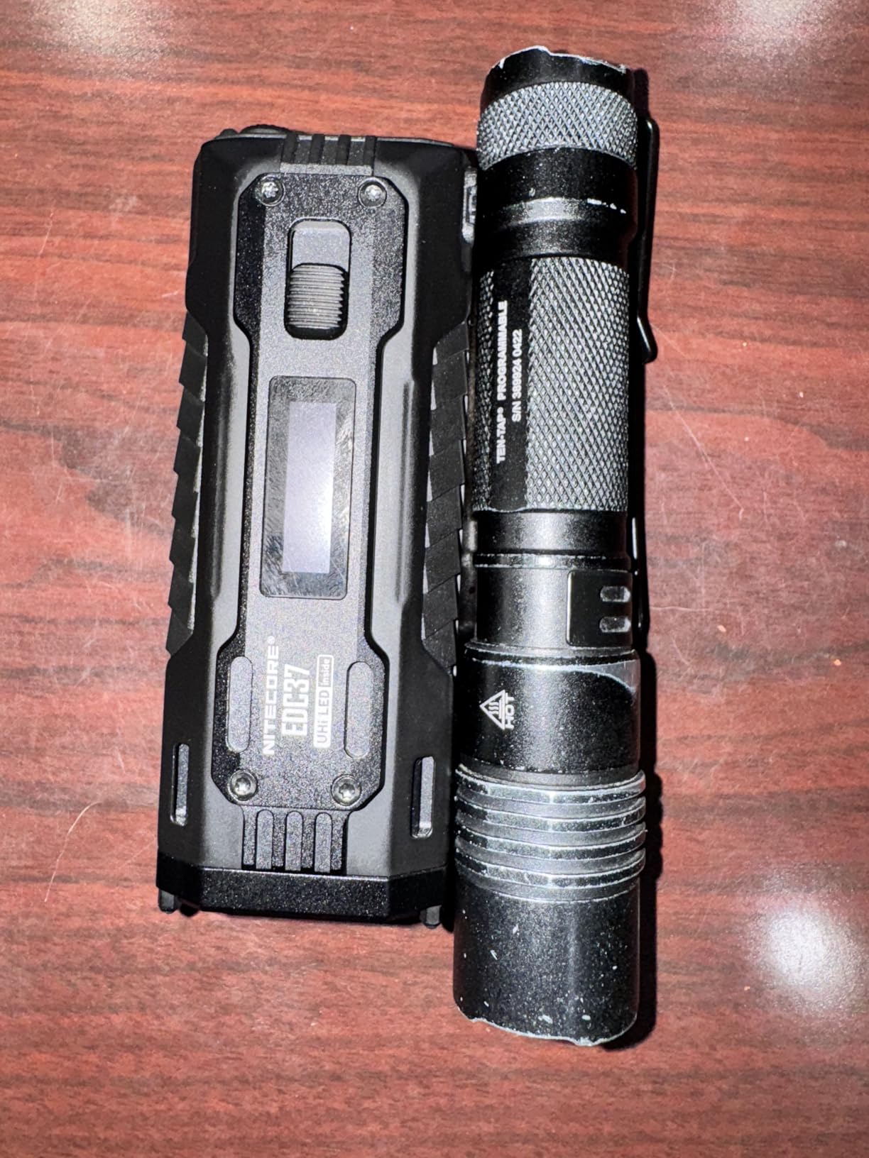 Nitecore EDC37 8000 Lumens Flat Shape Flashlight, USB-C Fast Charging with Digital OLED Display and Safety Lock Sticker customer photo 1
