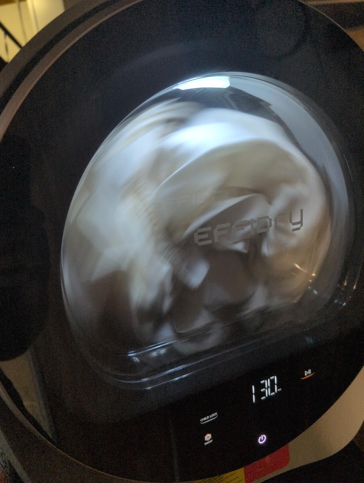 S3 Compact Clothes Dryer 1.0 cu.ft Capacity 110V 1050W Portable Dryers Machine with Stainless Steel Drum 8 Drying Mode for Small Spaces,Apartments dorm Mini electric secadora portatil de ropa customer photo 1