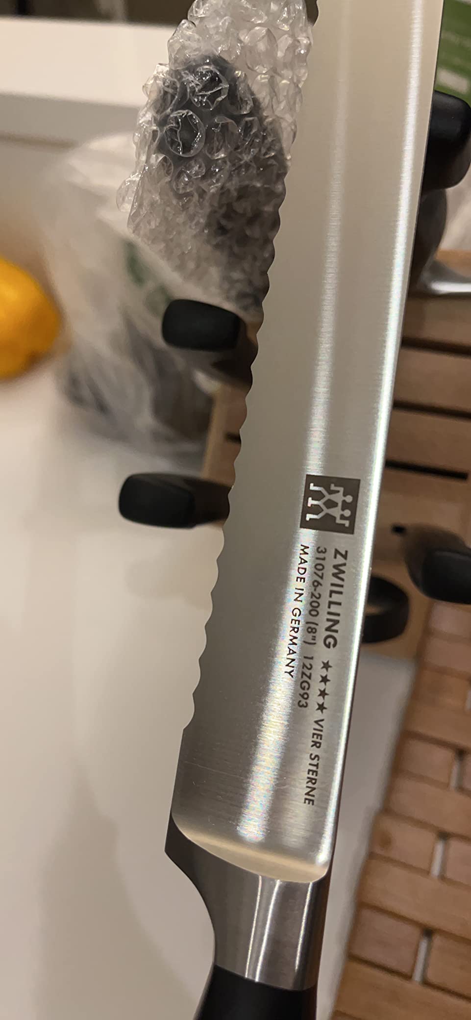 ZWILLING Four Star 7-pc Knife Block Set customer photo 2