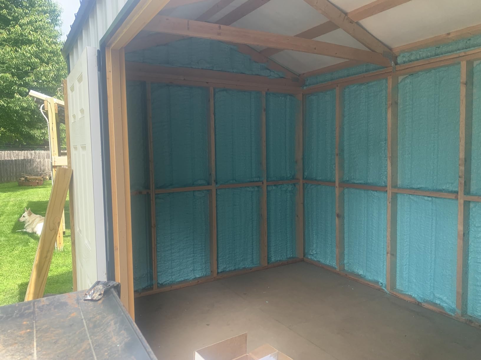 BEEST FullStop Spray Foam Insulation Kit - 120 Board ft/sq.ft. Fire Rated Spray Insulation Foam for Walls & Attics with Thermal & Soundproofing - Includes 6X Cans, 1 Cleaner, Pro X Gun, Safety Gear customer photo 2