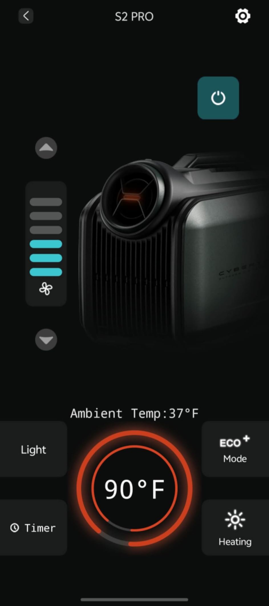 EF ECOFLOW WAVE 3 Portable Air Conditioner with Add-on Battery, 1800W/6100 BTU Cooling and 2000W/6800 BTU Heating, 1000W Fast Charging in 75 mins, 8H Wireless Running, APP Control, for camping, RVs customer photo 2