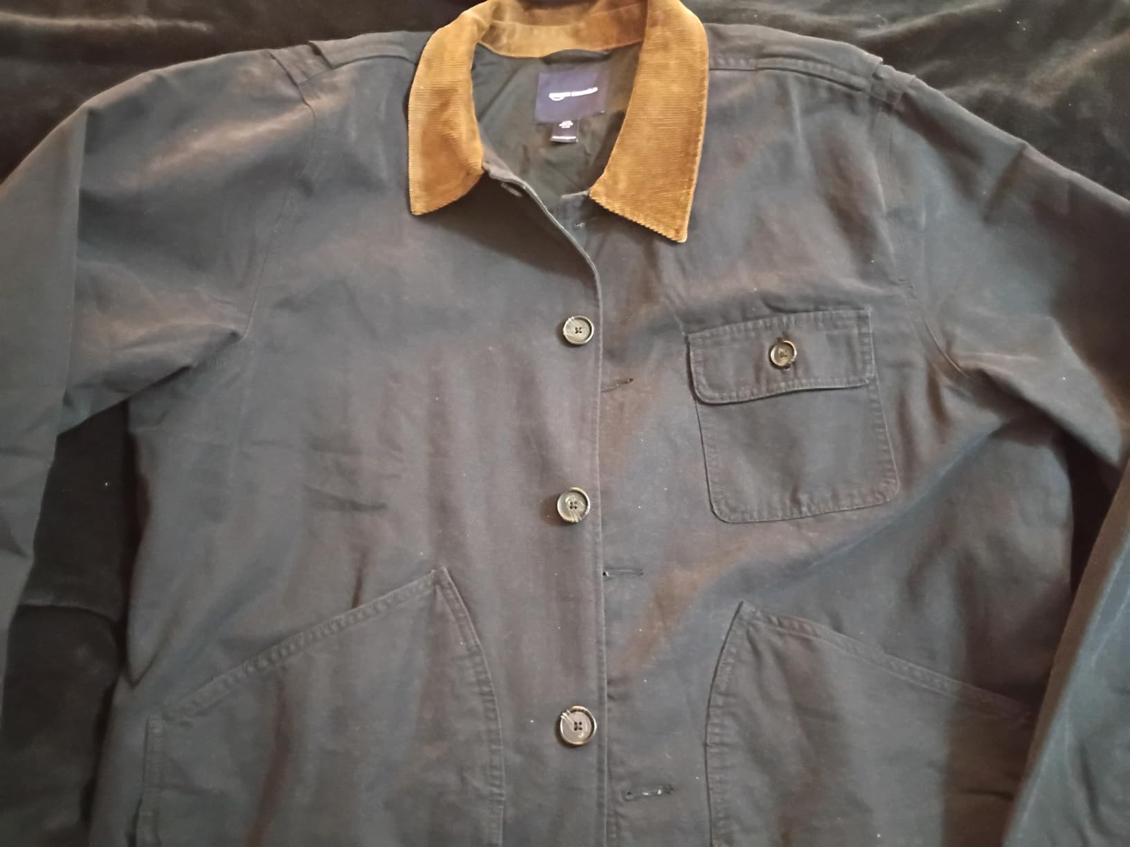 Men's Cotton Canvas Barn Jacket customer photo 1