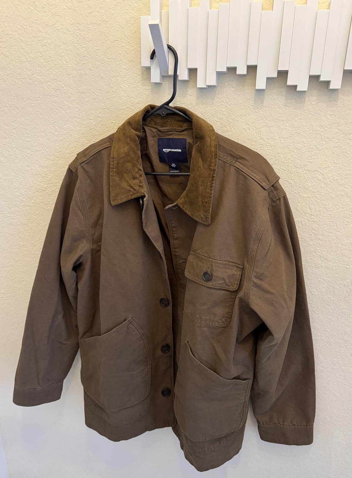 Men's Cotton Canvas Barn Jacket customer photo 2