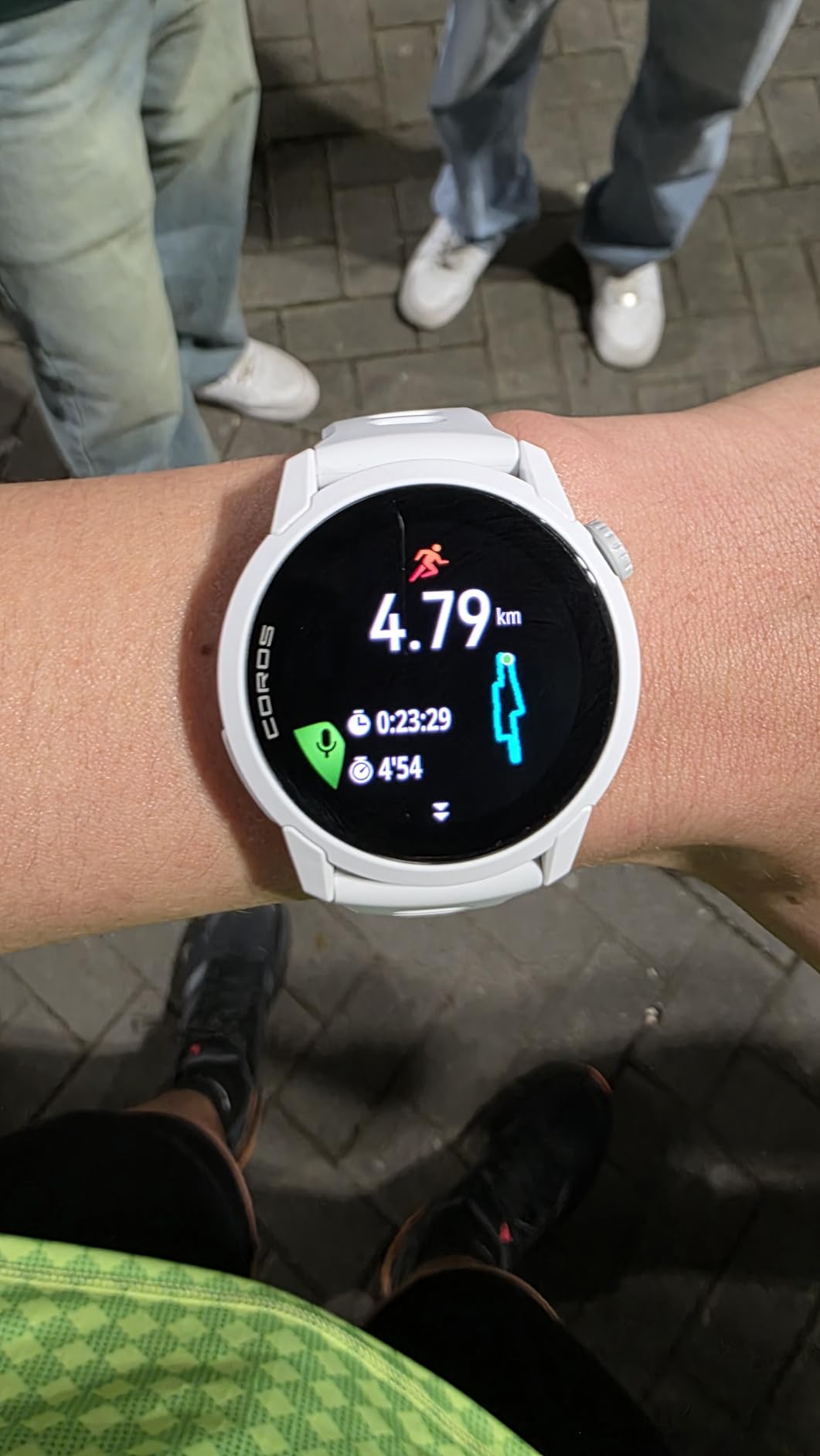 COROS PACE 4 Ultralight Sport GPS Watch for Run - White Silicone, Standard | 1.2