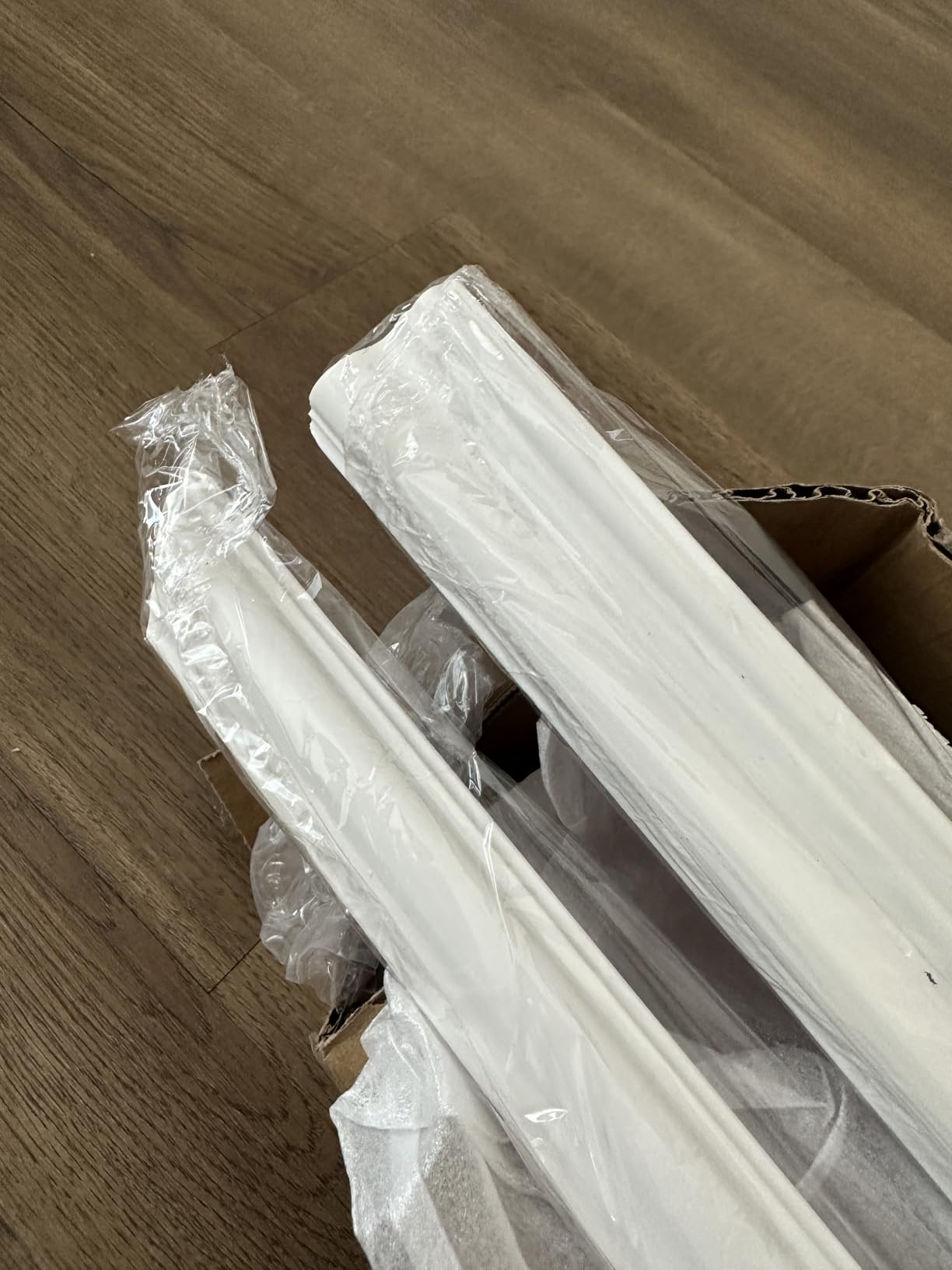 Peel and Stick Wall Molding Trim 3Set Paintable Premade Wainscoting Panel | 20