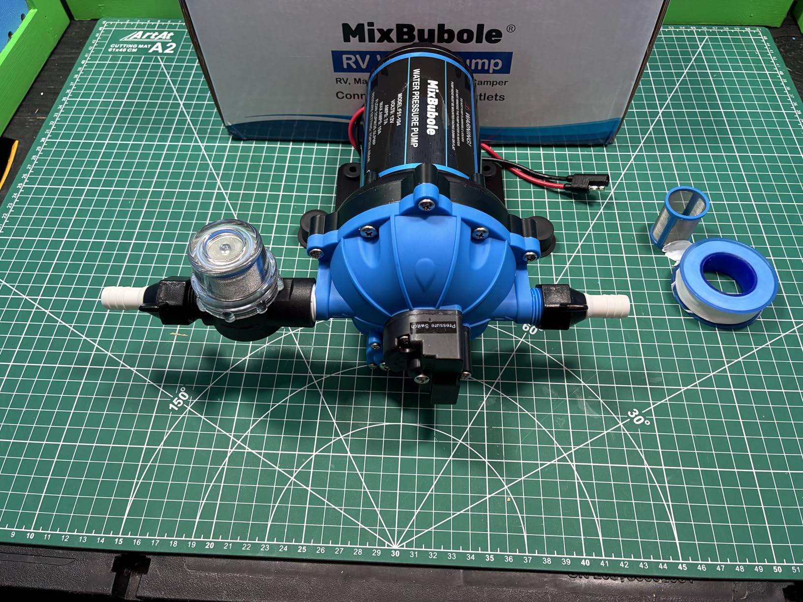 1.35HP Whole House Water Pressure Booster Pump 90PSI 115V Automatic Variable Speed Permanent Magnet Motor Constant Pressure Wireless App Control Compact Design for Home House Villa Apartment customer photo 1