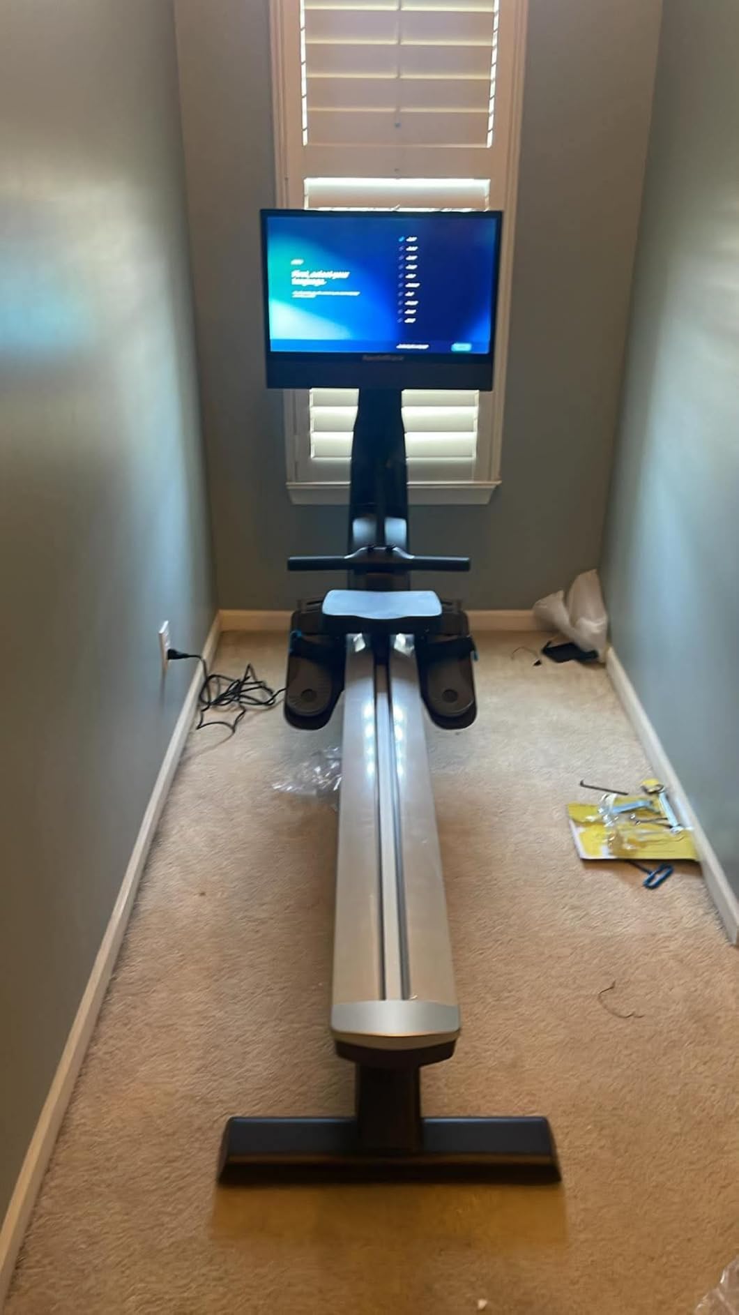RW900 Rower | Indoor Rower Cardio Machine Engages Core Legs And Arms For Total Body Muscle Conditioning customer photo 1