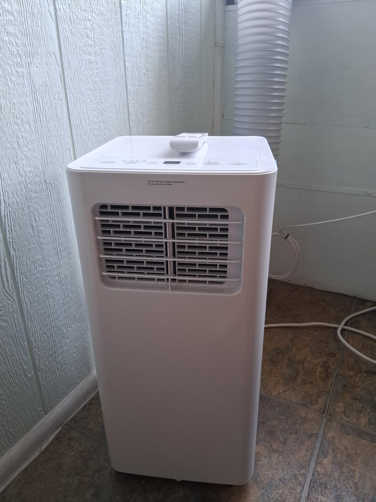 EnerGlow 14000 BTU Portable Air Conditioner, Cools up to 750 Sq.Ft | 4-in-1 Quiet AC Unit with Fan & Dehumidifier, Remote Control, Window Kit Included, Ideal for Bedroom and Office customer photo 1