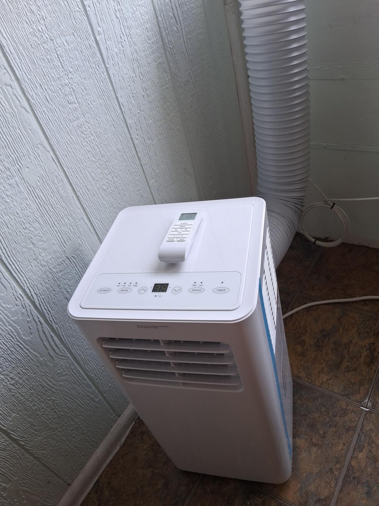 EnerGlow 14000 BTU Portable Air Conditioner, Cools up to 750 Sq.Ft | 4-in-1 Quiet AC Unit with Fan & Dehumidifier, Remote Control, Window Kit Included, Ideal for Bedroom and Office customer photo 2