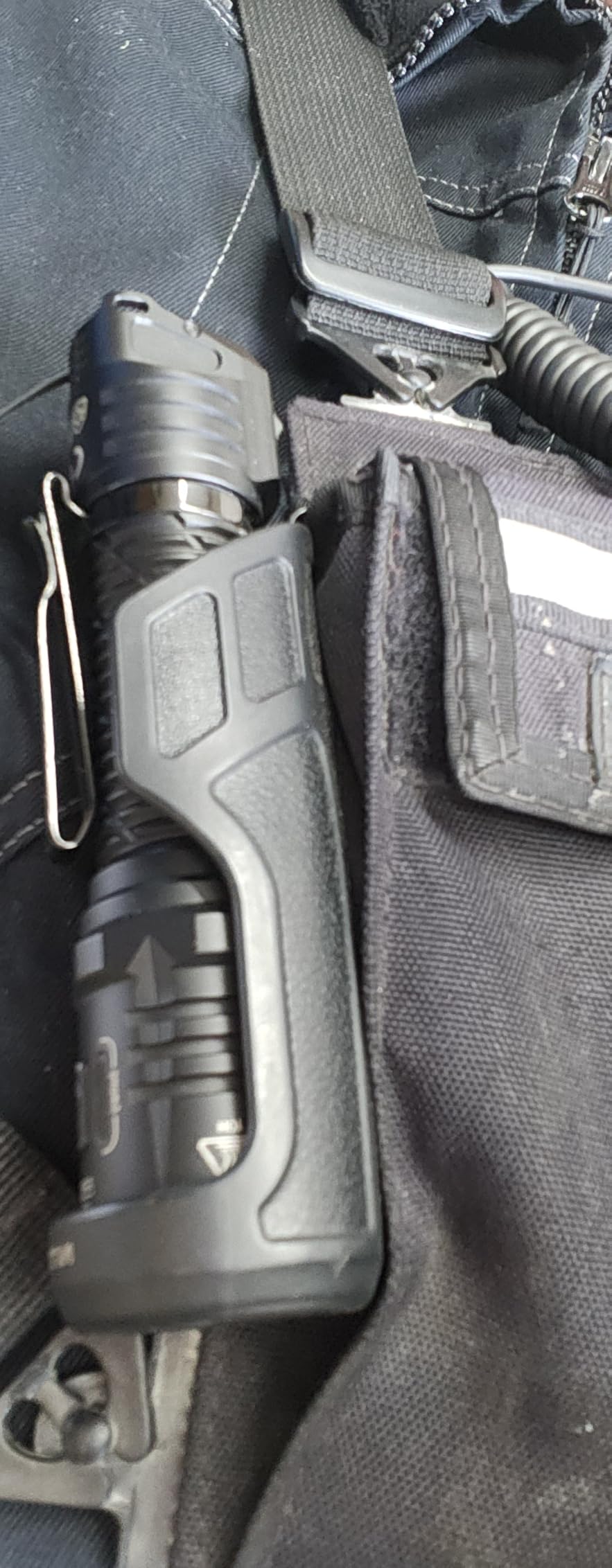 Nitecore P27iX 5000 Lumen Tactical Flashlight, USB-C Rechargeable, Dual Switch Custom Controls, Spot Flood Mixed Beam, High Output EDC Duty Flashlight customer photo 1