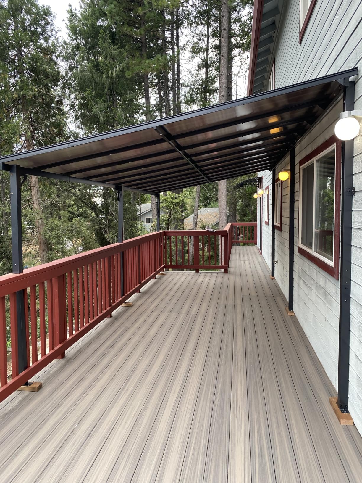 Aoxun 8'x10' Gazebo for Patio, Gazebo Pergola with Sloped Roof, White customer photo 2