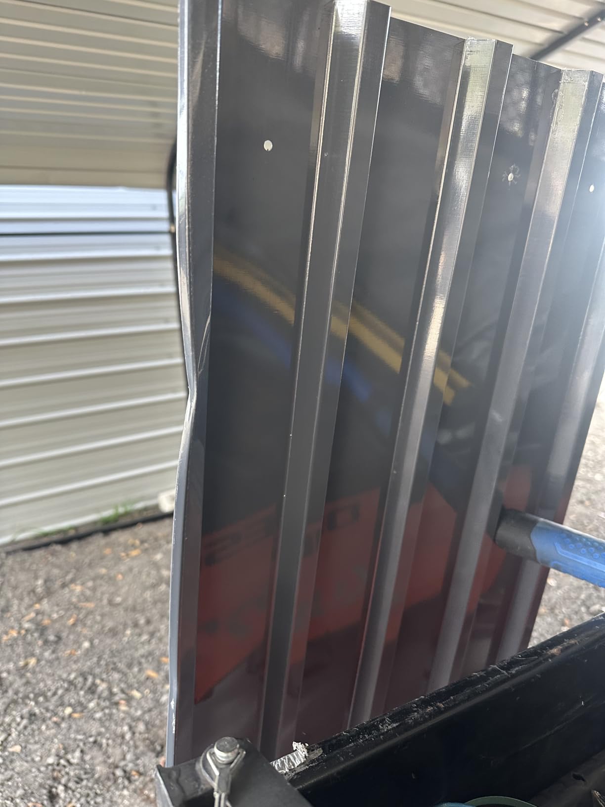 GarveeLife 11x20 FT Metal Carport with Vertical Roof | Reinforced Steel Frames for All-Weather / for Full-Size Pickup Trucks, Boats, and Tractors customer photo 1