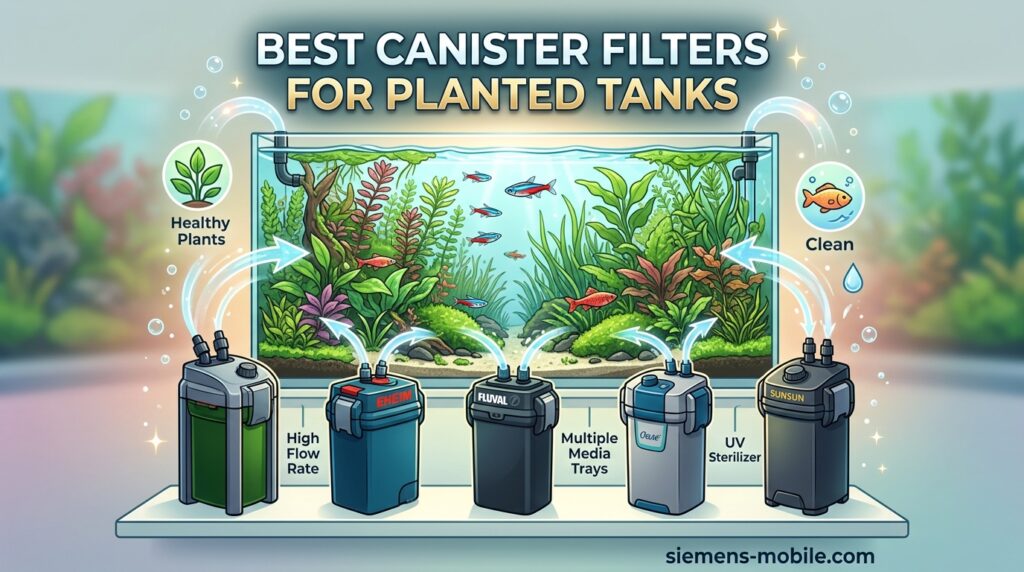 Best Canister Filters for Planted Tanks