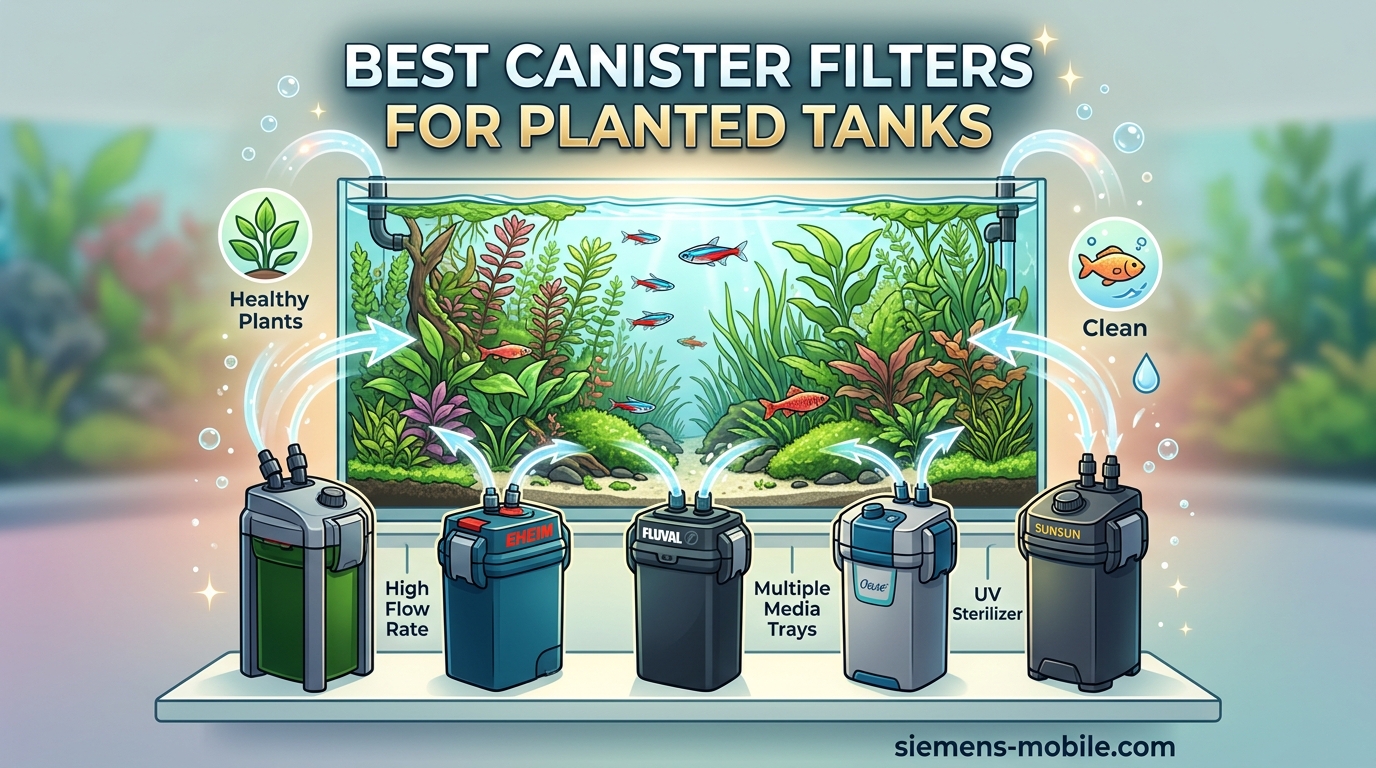 Best Canister Filters for Planted Tanks