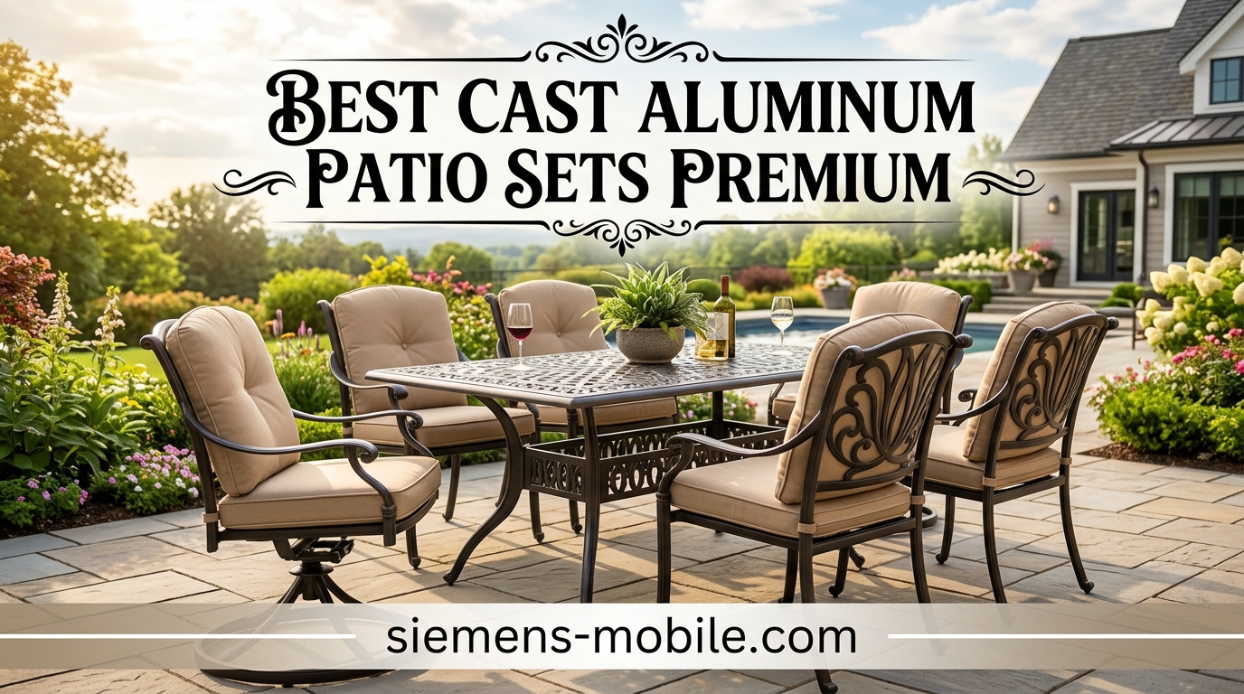 Best Cast Aluminum Patio Sets Premium
