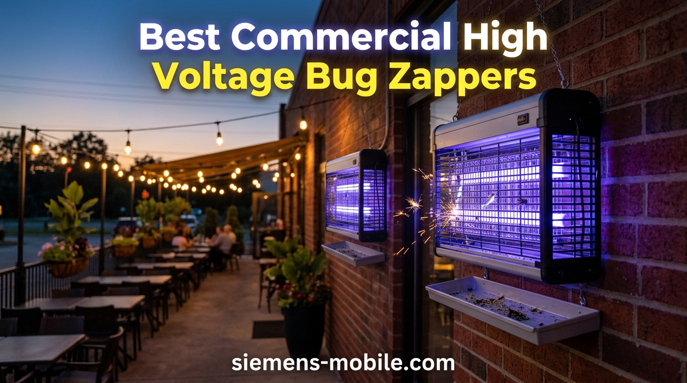 Best Commercial High Voltage Bug Zappers