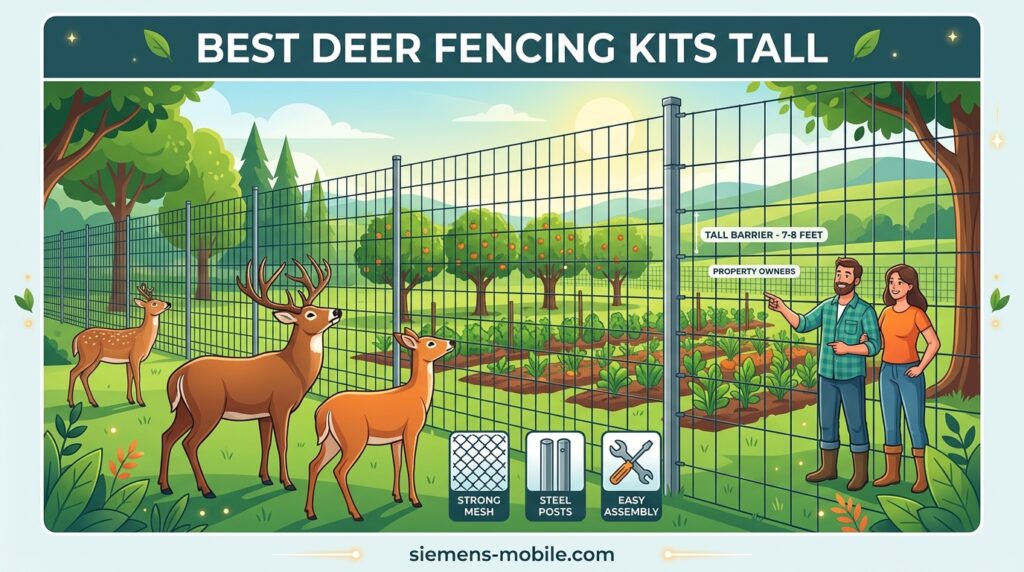 Best Deer Fencing Kits Tall