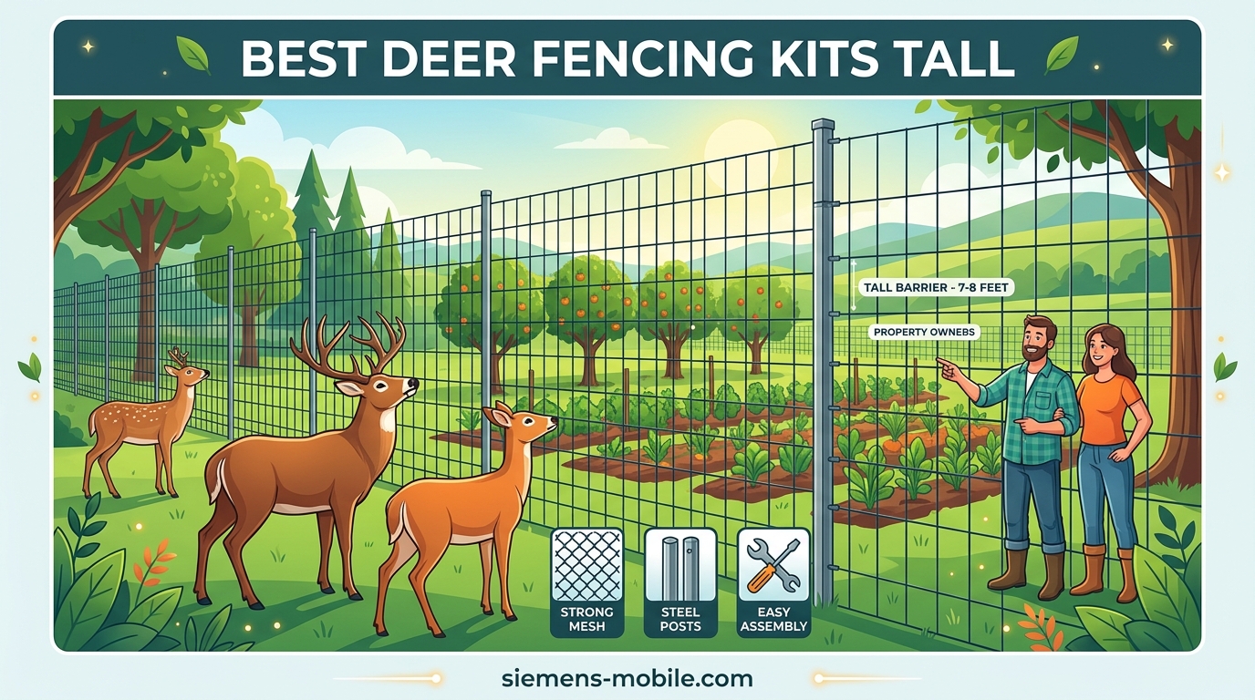 Best Deer Fencing Kits Tall