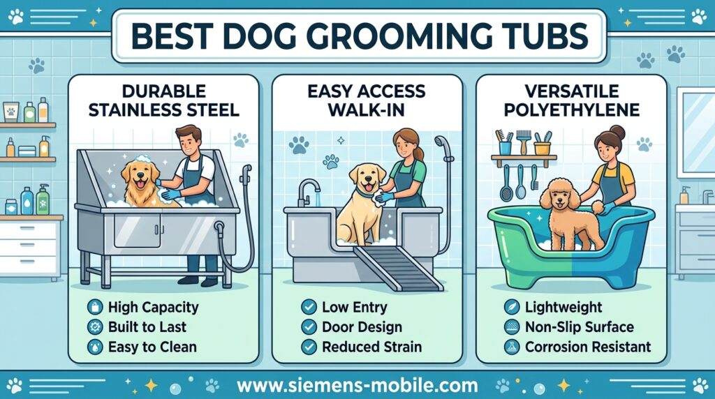 Best Dog Grooming Tubs
