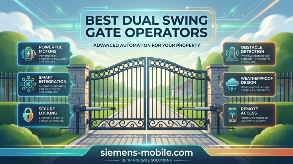 Best Dual Swing Gate Operators
