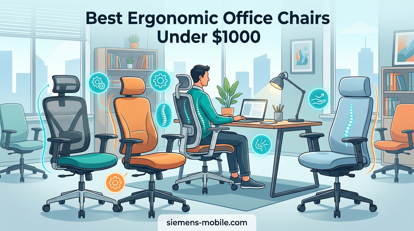 Best Ergonomic Office Chairs Under $1000
