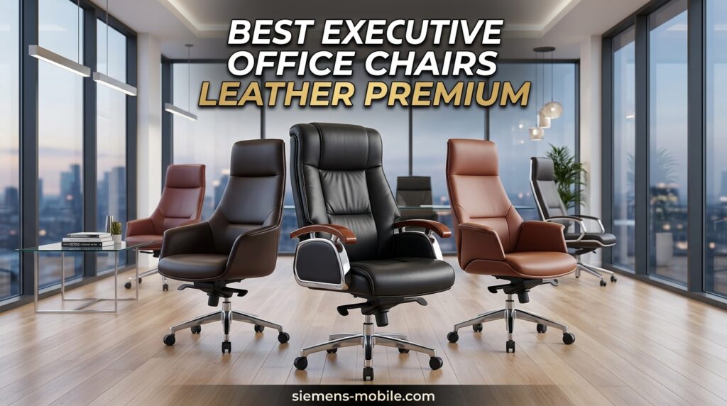 Best Executive Office Chairs Leather Premium