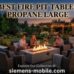 Best Fire Pit Tables Propane Large