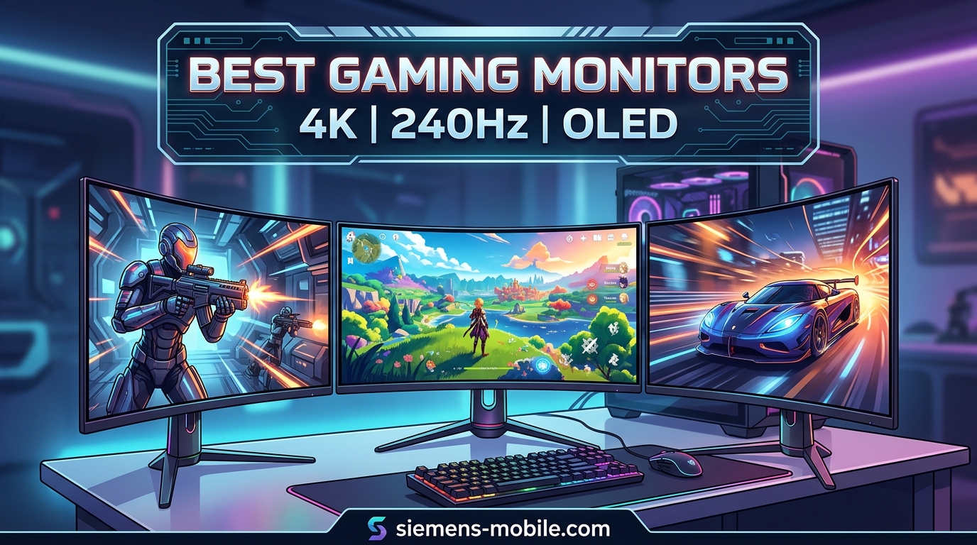 Best Gaming Monitors 4K 240Hz OLED